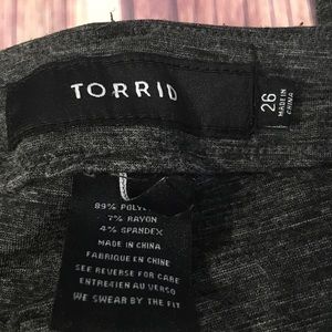 torrid Pants - Torrid Heather Gray Stretch Skinny Pants 26 torrid Pants - Torrid Heather Gray Stretch Skinny Pants 26
